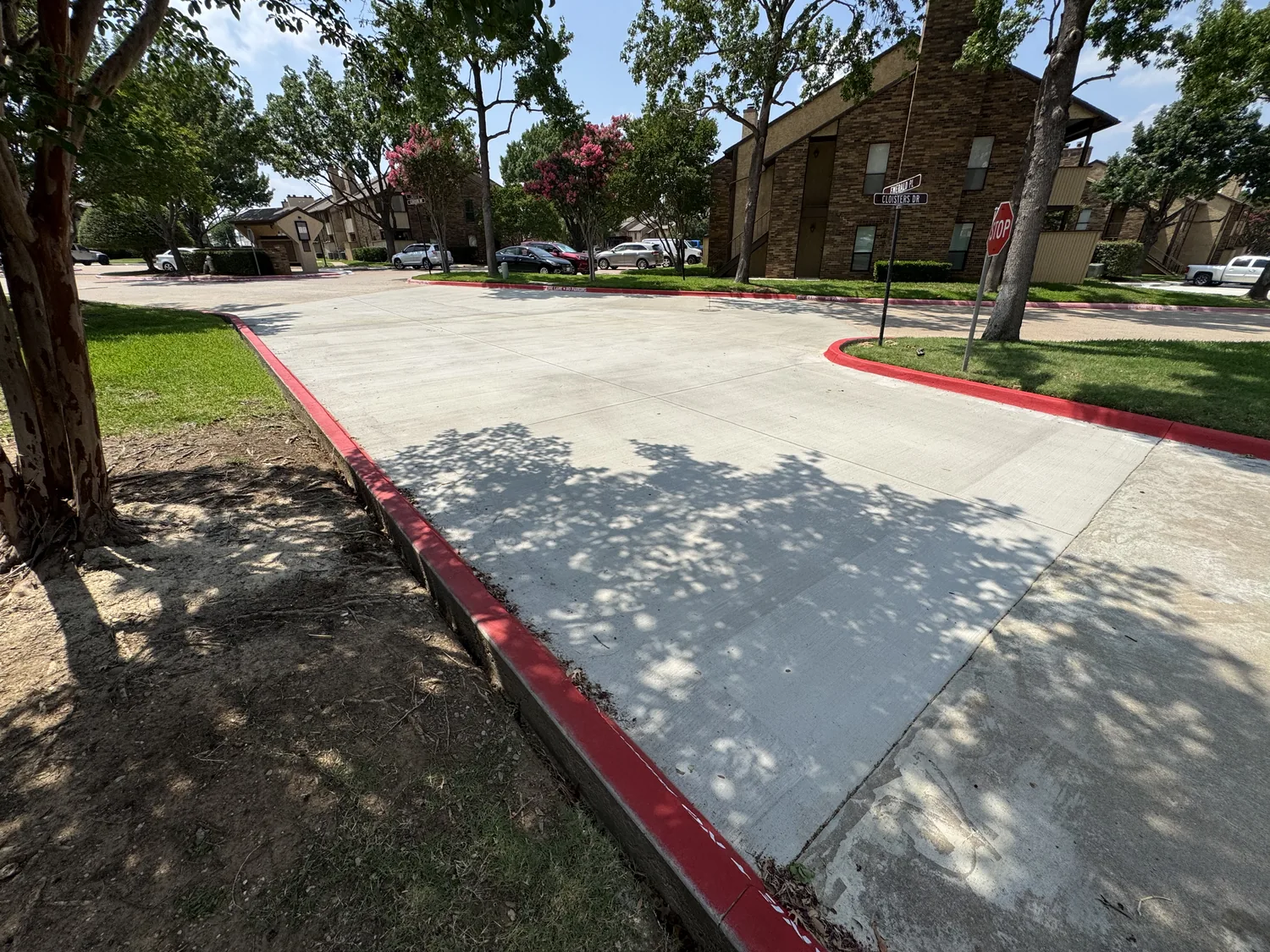 Poured to spec, documented to match by Lucky’s Concrete in Columbus